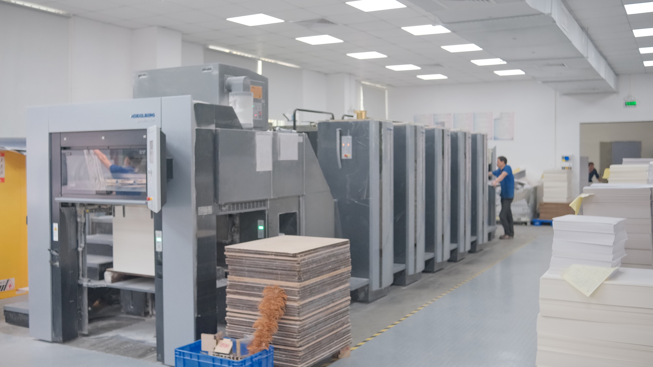Heidelberg printing press at DATANGXING Packaging